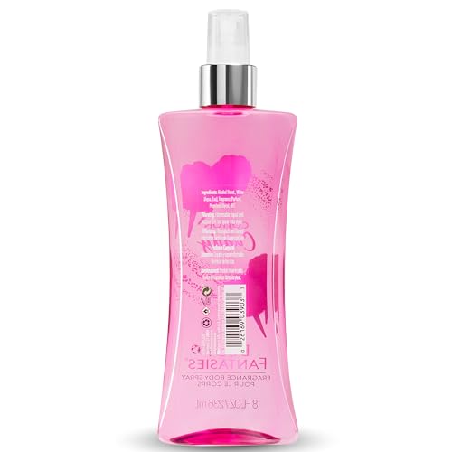 Body Fantasies Signature Fragrance Body Spray, Fresh White Musk, 8 Fluid Ounce