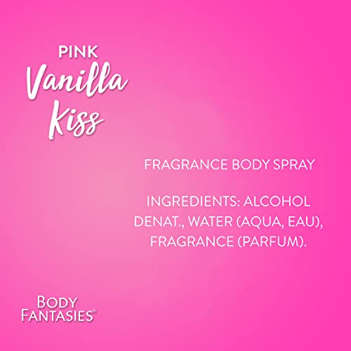 Body Fantasies Signature Fragrance Body Spray, Fresh White Musk, 8 Fluid Ounce