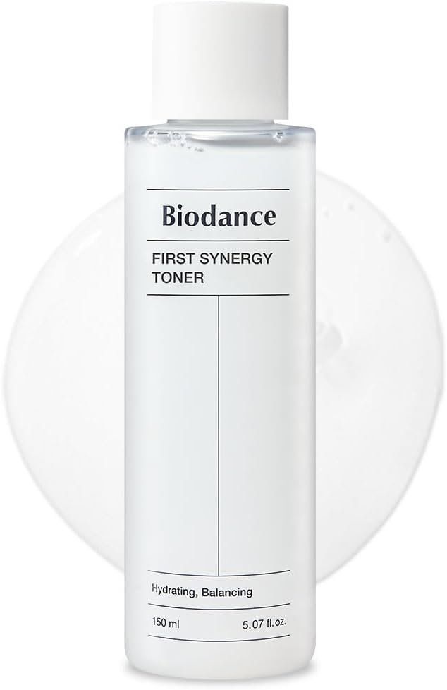 Biodance First Synergy Toner, All-in-One Toner, Moisturizing, Skin Balance, Hyaluronic Acid | 5.07 fl.oz,150ml