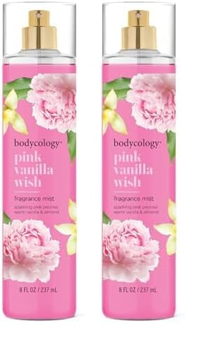 Bodycology Long-Lasting Fragrance Body Mist, Strawberry Cheesecake, 8 fl oz