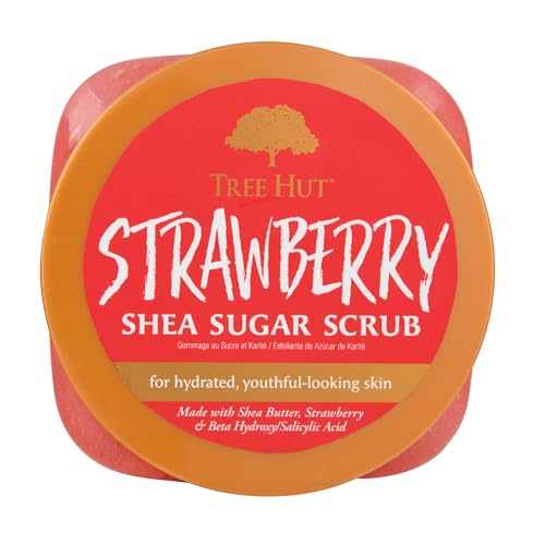 Tree Hut Shea Sugar Scrub - Watermelon - 18 oz - Exfoliating Body Scrub for Smooth, Glowing Skin - Made with Real Sugar and Shea Butter