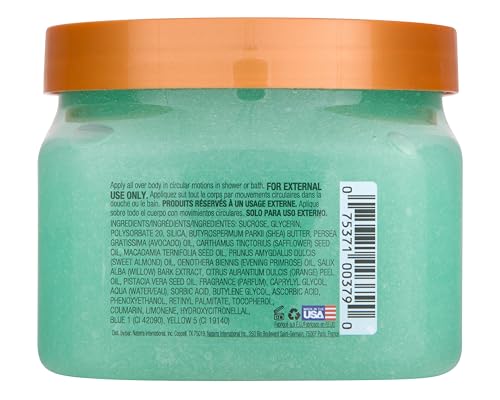 Tree Hut Moroccan Rose Shea Sugar Scrub | Exfoliating Body Scrub Removes Dead, Dry Skin for a Soft & Hydrated Feel | Nourishing Essential Body Care | 18 fl oz.