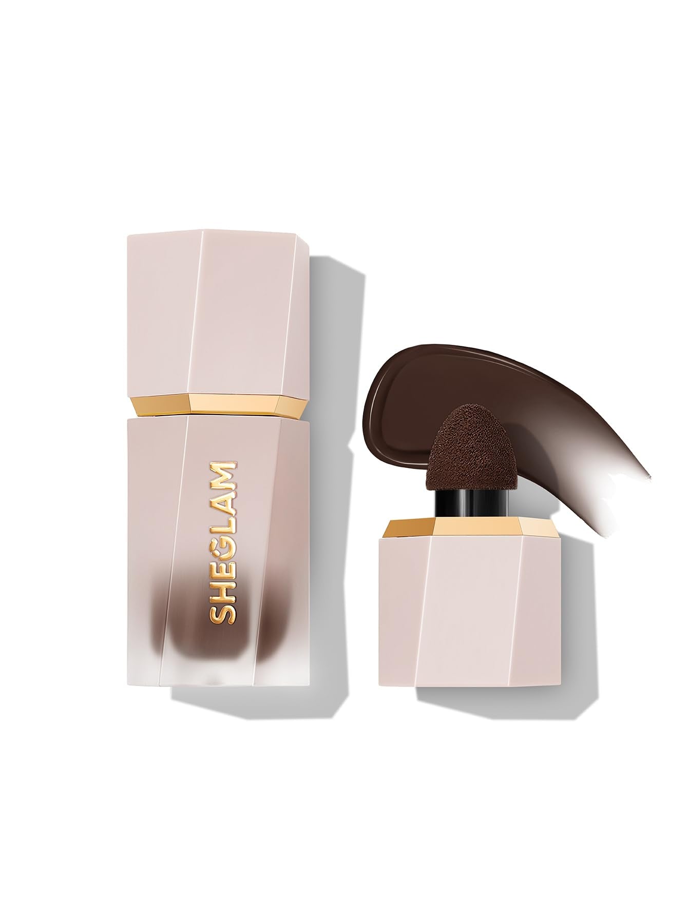SHEGLAM Sun Sculpt Cool Toned Liquid Contour Stick Long Lasting Cream Bronzer Makeup - Soft Tan