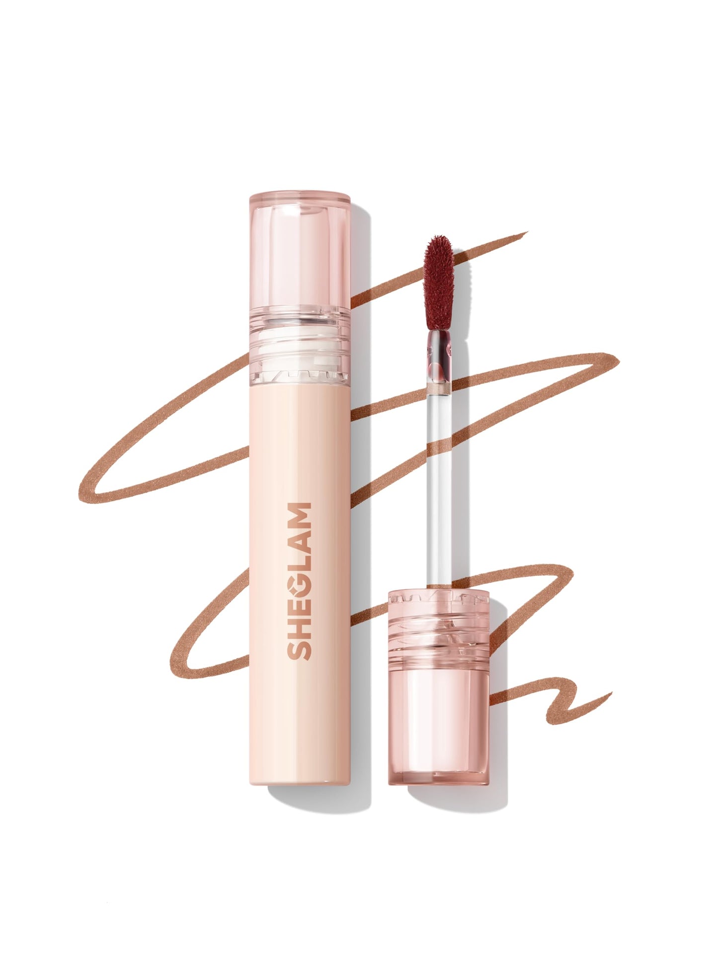 SHEGLAM Fall In Line Peel Off Lip Liner Stain Long Lasting Transfer-proof Nude Lip Tint-Pinky Promise