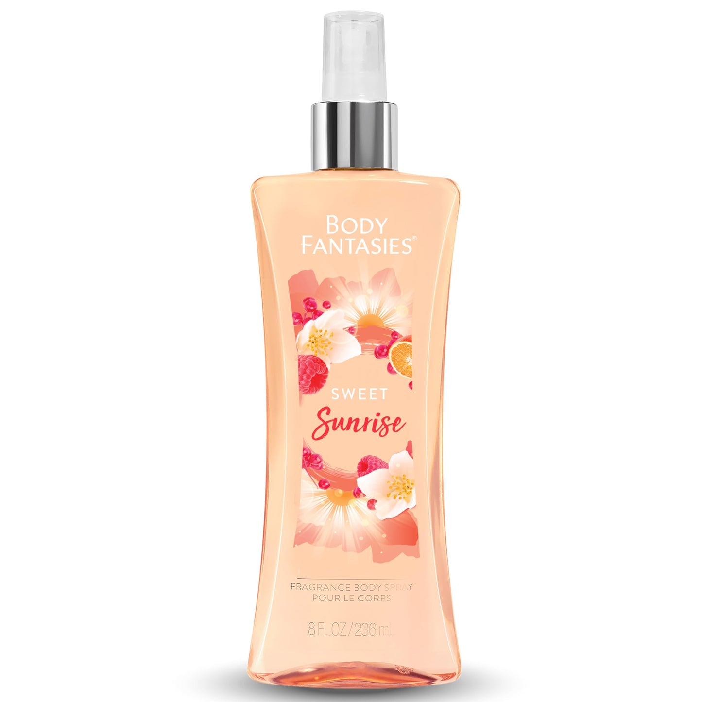 Body Fantasies Signature Fragrance Body Spray, Fresh White Musk, 8 Fluid Ounce