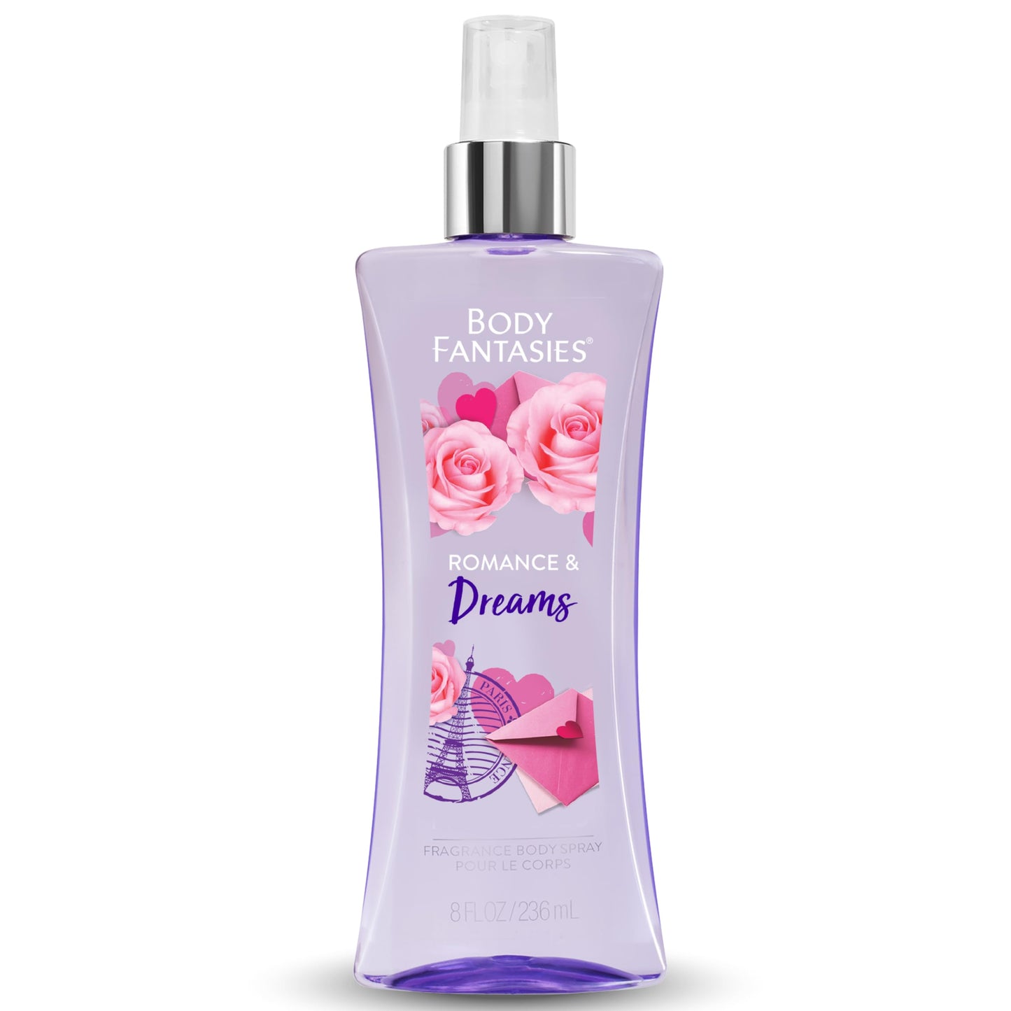 Body Fantasies Signature Fragrance Body Spray, Fresh White Musk, 8 Fluid Ounce