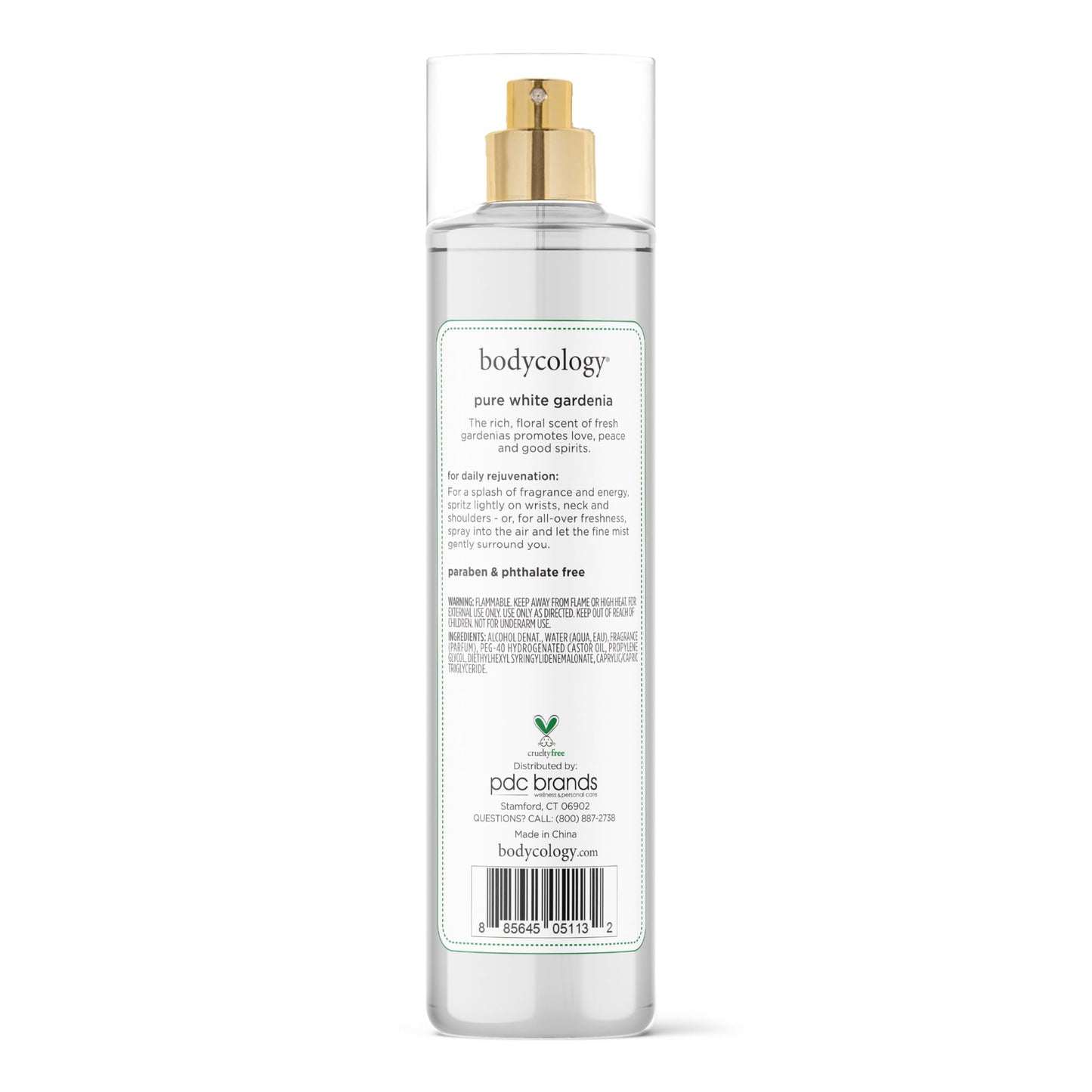Bodycology Long-Lasting Fragrance Body Mist, Strawberry Cheesecake, 8 fl oz