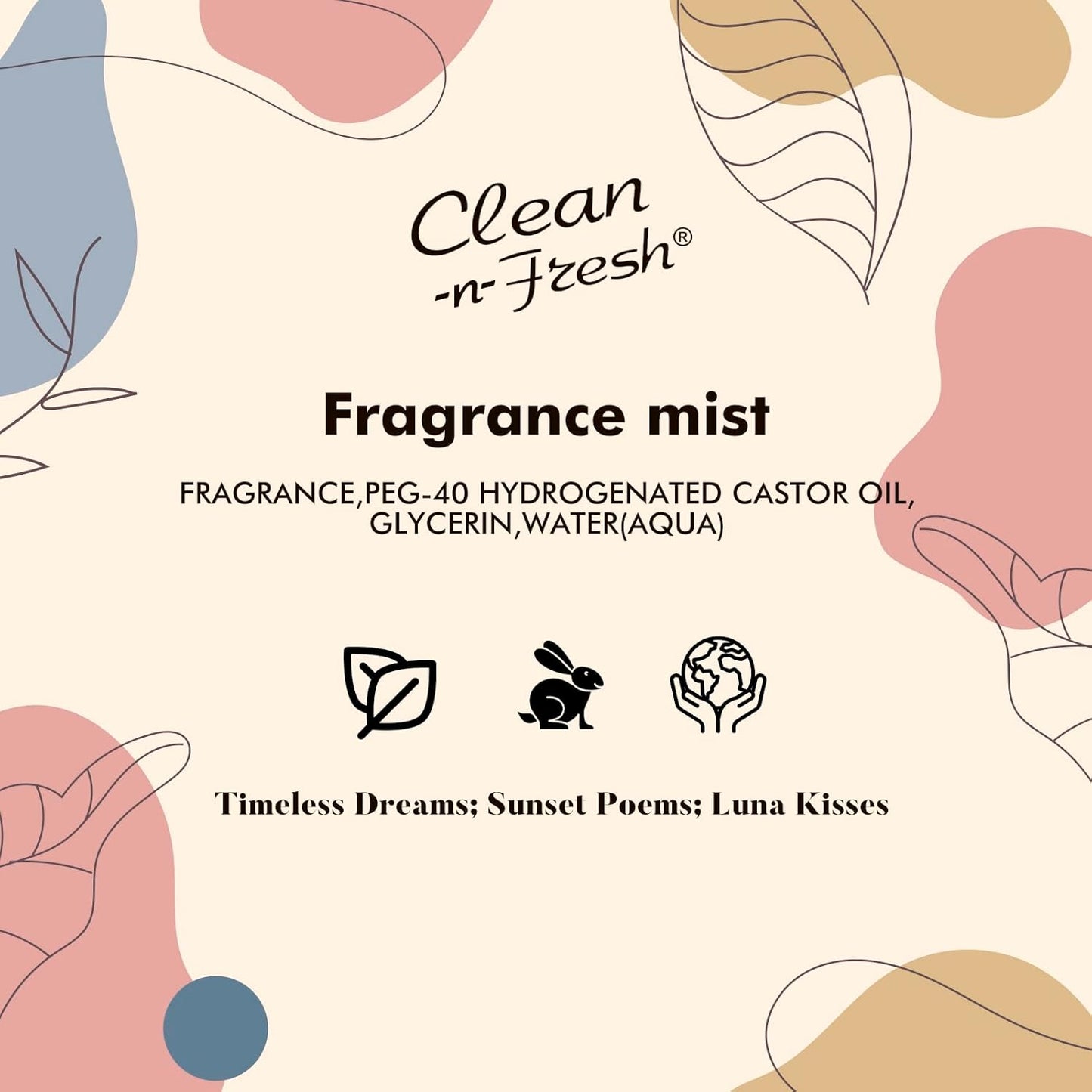 Body Mist for Women, Fragrance Mist, Womens Body Spray, Total 300ML, Fresh Floral