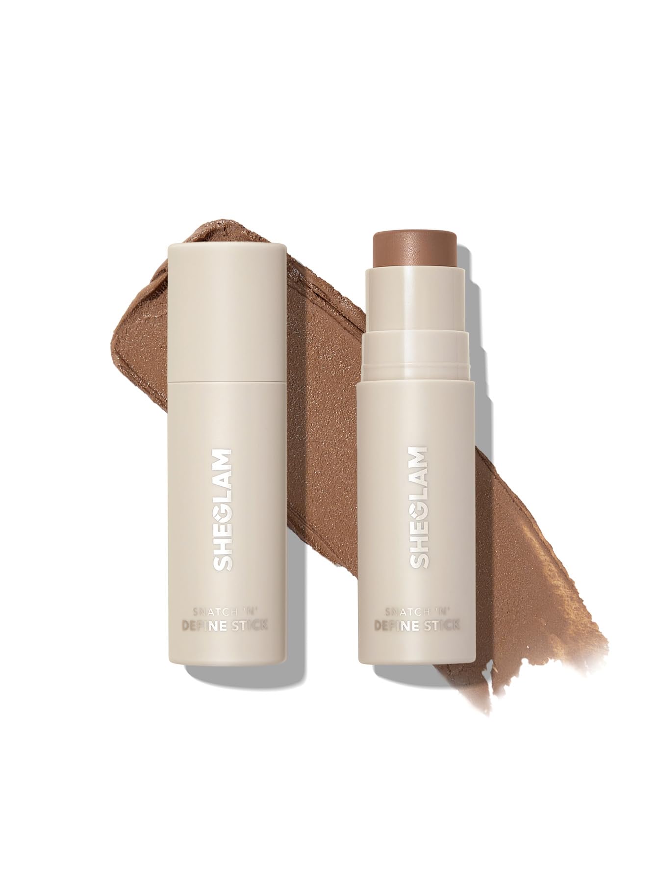 SHEGLAM Snatch 'n' Define Cream Contour Stick Long Lasting Highly Pigmented Sweat Proof Face Bronzer Makeup - Golden Sun