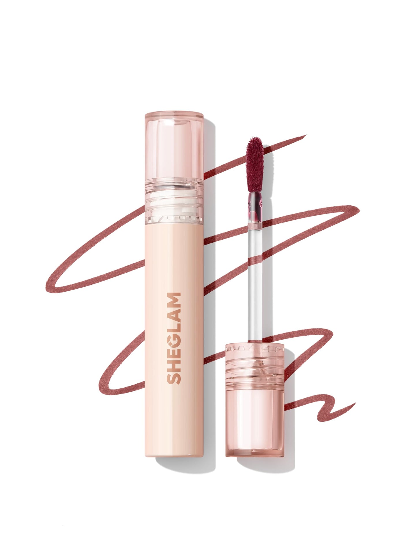 SHEGLAM Fall In Line Peel Off Lip Liner Stain Long Lasting Transfer-proof Nude Lip Tint-Pinky Promise