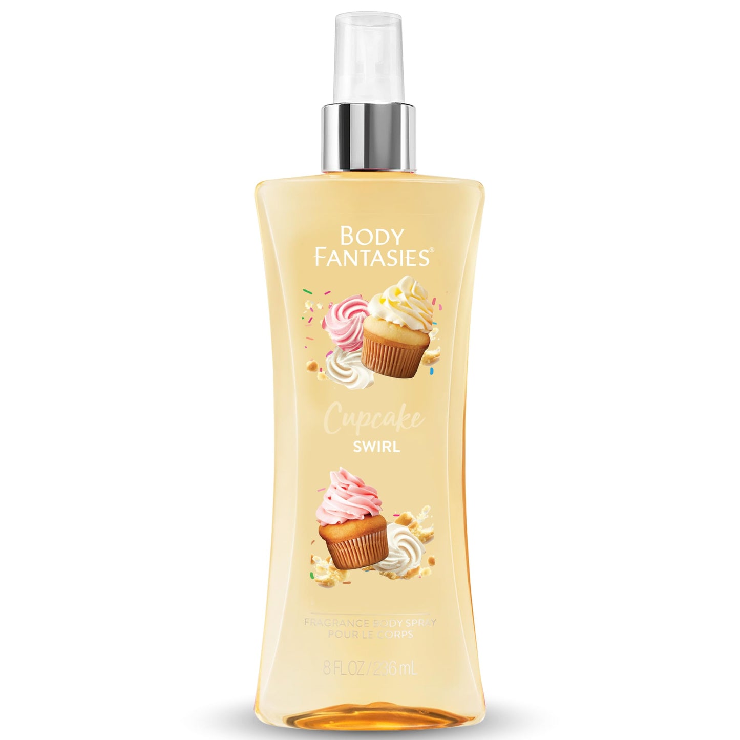 Body Fantasies Signature Fragrance Body Spray, Fresh White Musk, 8 Fluid Ounce