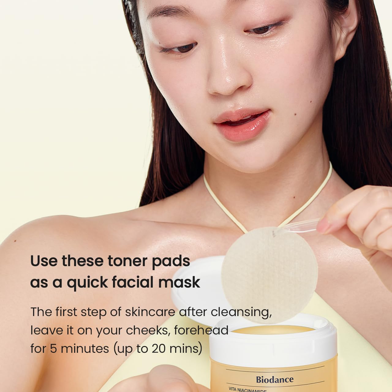 Biodance Collagen Gel Toner Pads, Pore Minimizer for Face, Improving Elasticity, Gentle Exfoliating Korean Toner Pads for Sensitive Skin, 4.93 fl.oz.(140g)*60Pads