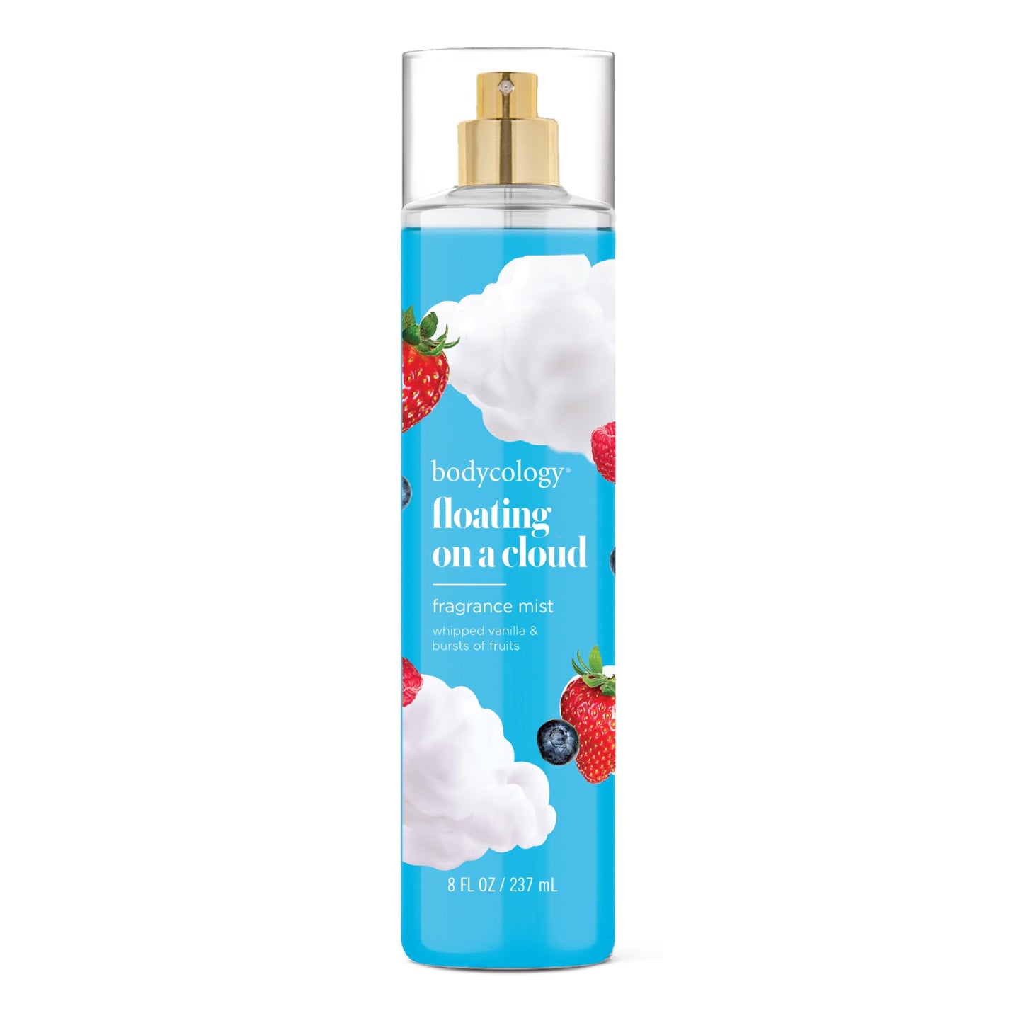 Bodycology Long-Lasting Fragrance Body Mist, Strawberry Cheesecake, 8 fl oz