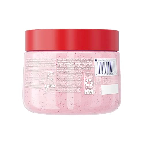 Dove Body Scrub Dragon Fruit & Coconut Cream Body Scrub Exfoliates and Deeply Nourishes for Smooth, Radiant Skin 15 oz