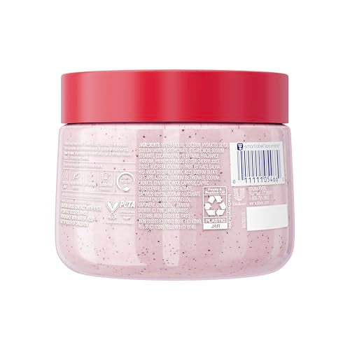 Dove Body Scrub Dragon Fruit & Coconut Cream Body Scrub Exfoliates and Deeply Nourishes for Smooth, Radiant Skin 15 oz