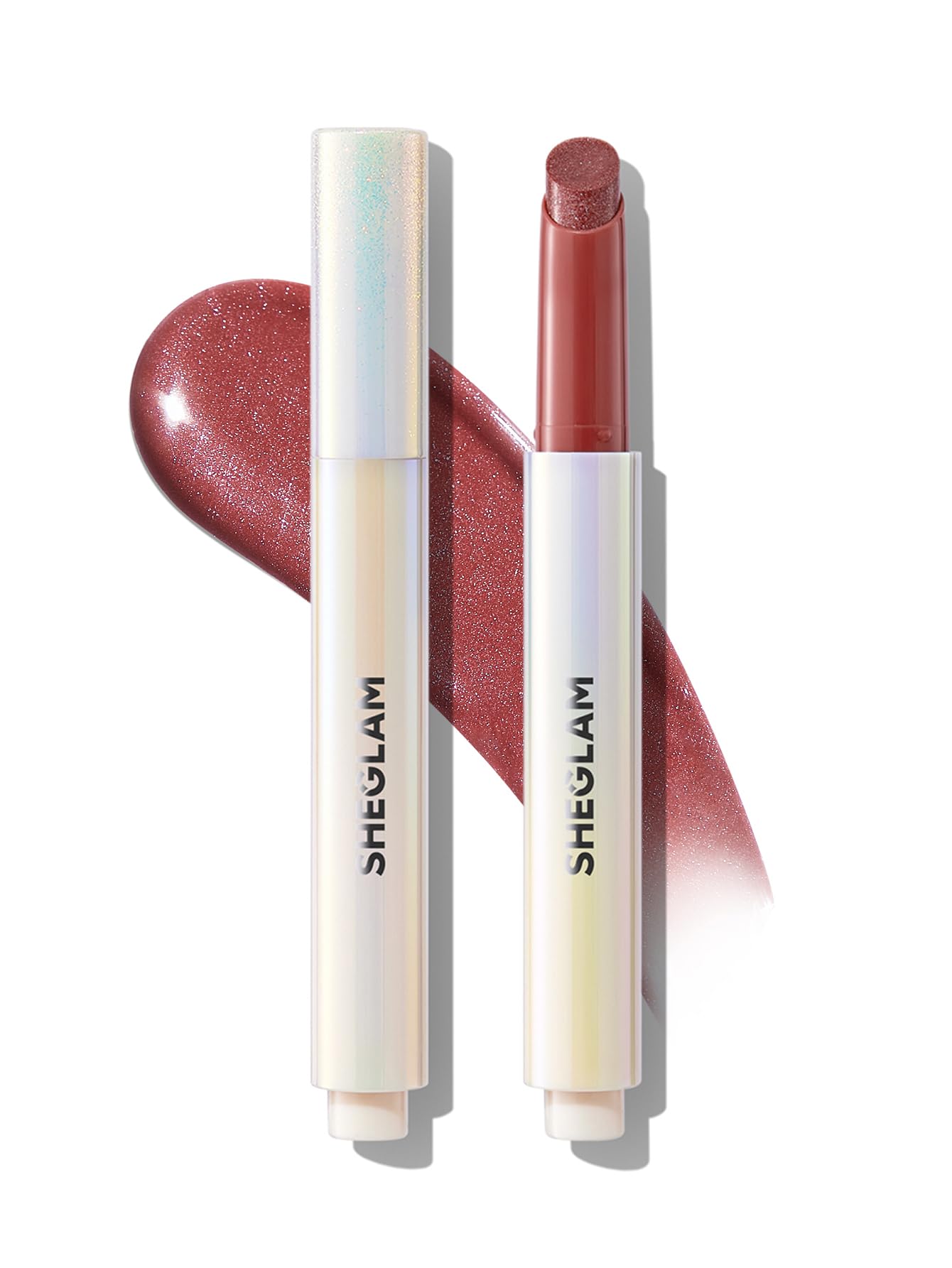SHEGLAM PoutPerfect Moisturizing Solid Lip Gloss Non Sticky Lipstick with Coconut Oil - Pink Flamingo