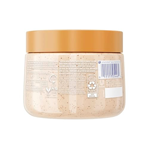 Dove Body Scrub Dragon Fruit & Coconut Cream Body Scrub Exfoliates and Deeply Nourishes for Smooth, Radiant Skin 15 oz
