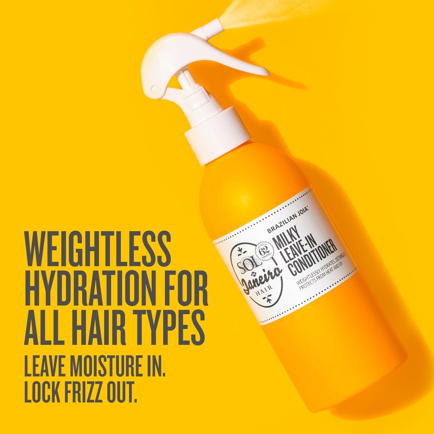 Sol de Janeiro Brazilian Milky Leave-In Conditioner | Fights Frizz | Detangles | Protects from Heat