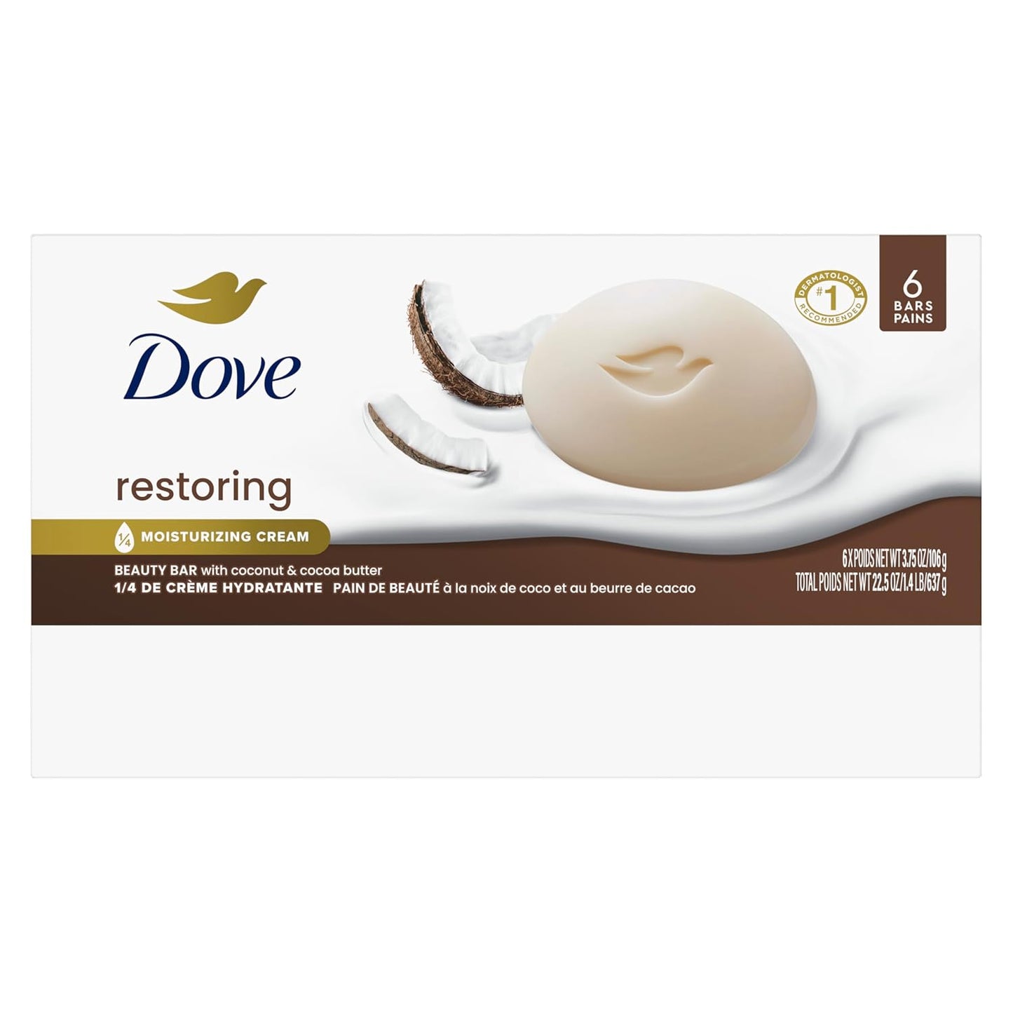 Dove Bar Soap 6 Count Dragon Fruit for Deep Nourishment for Calm, Replenished Skin 3.75 oz