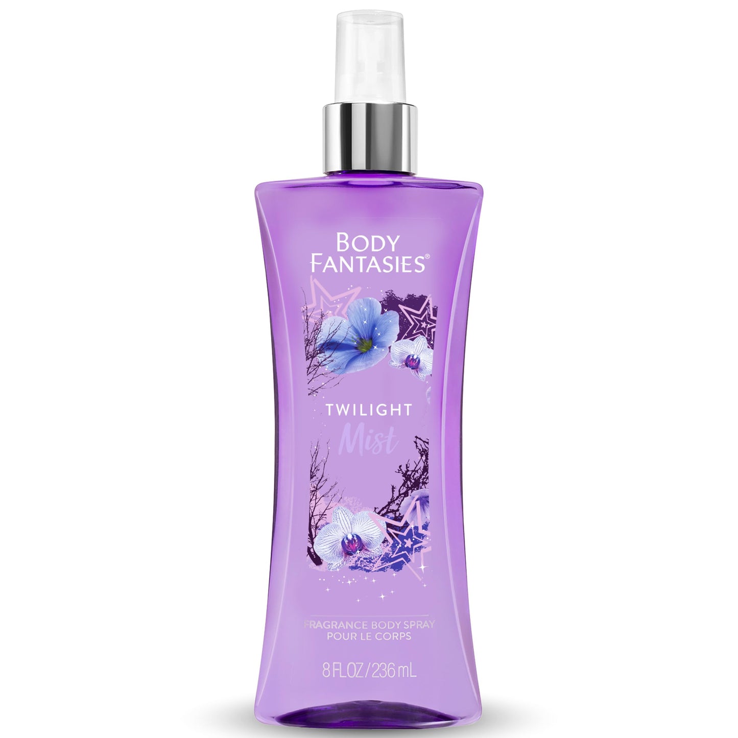 Body Fantasies Signature Fragrance Body Spray, Fresh White Musk, 8 Fluid Ounce