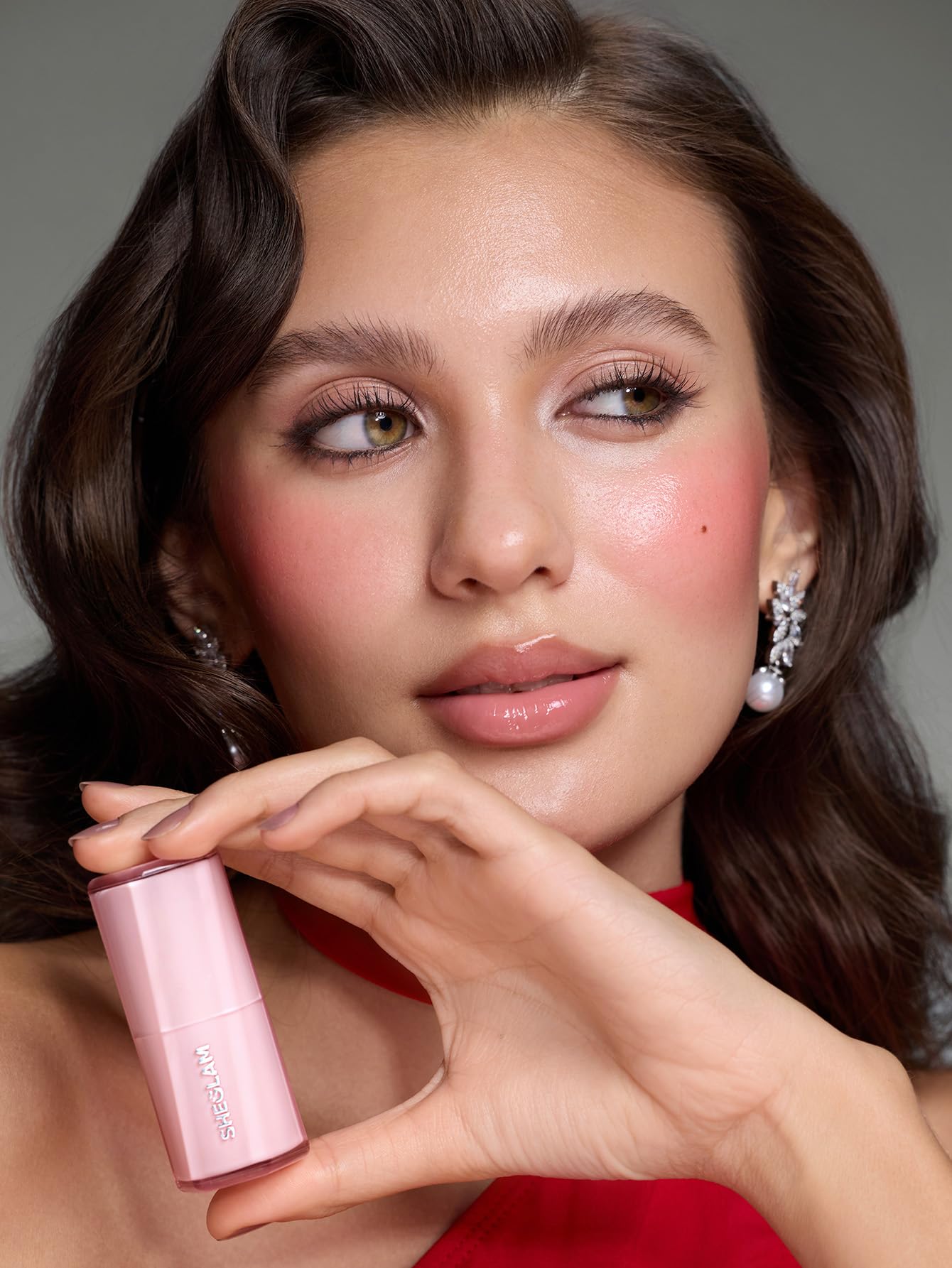 SHEGLAM Buttery Bliss Blush Stick Cream Milk Makeup Blush-Guava Juice