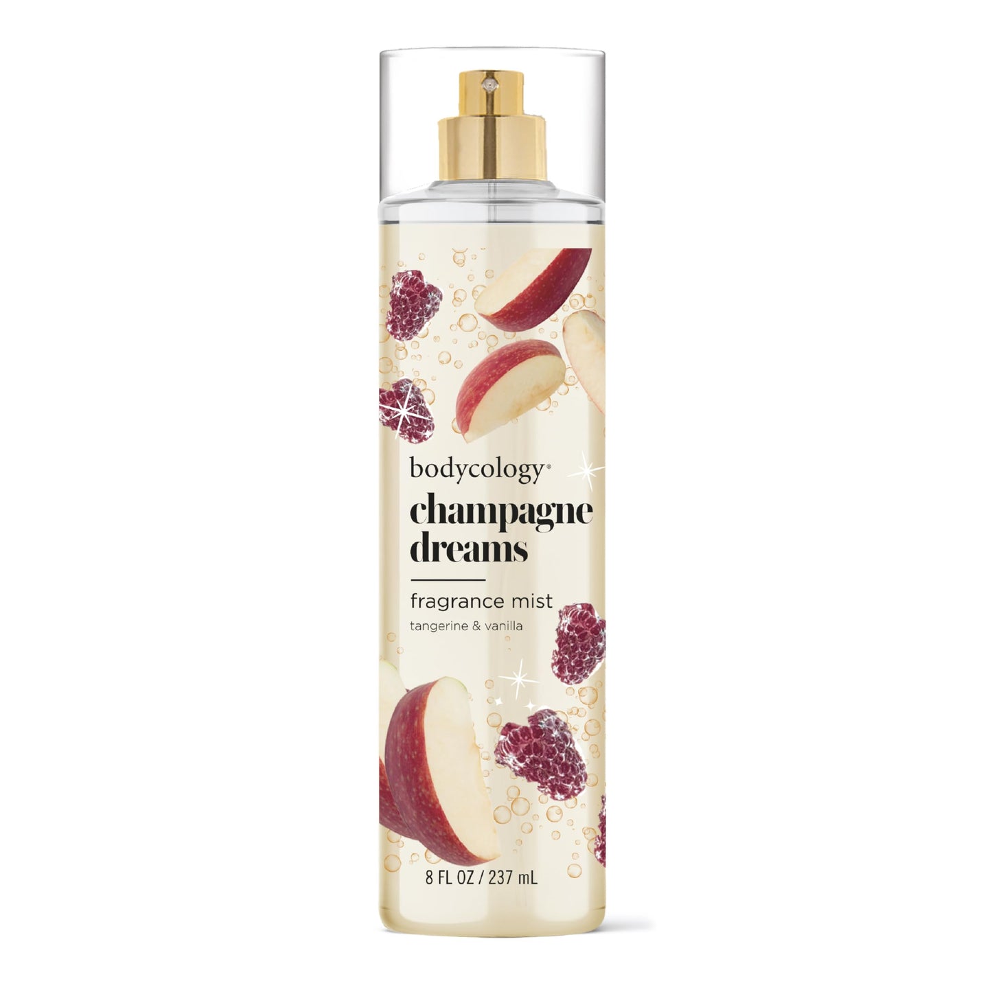 Bodycology Long-Lasting Fragrance Body Mist, Strawberry Cheesecake, 8 fl oz
