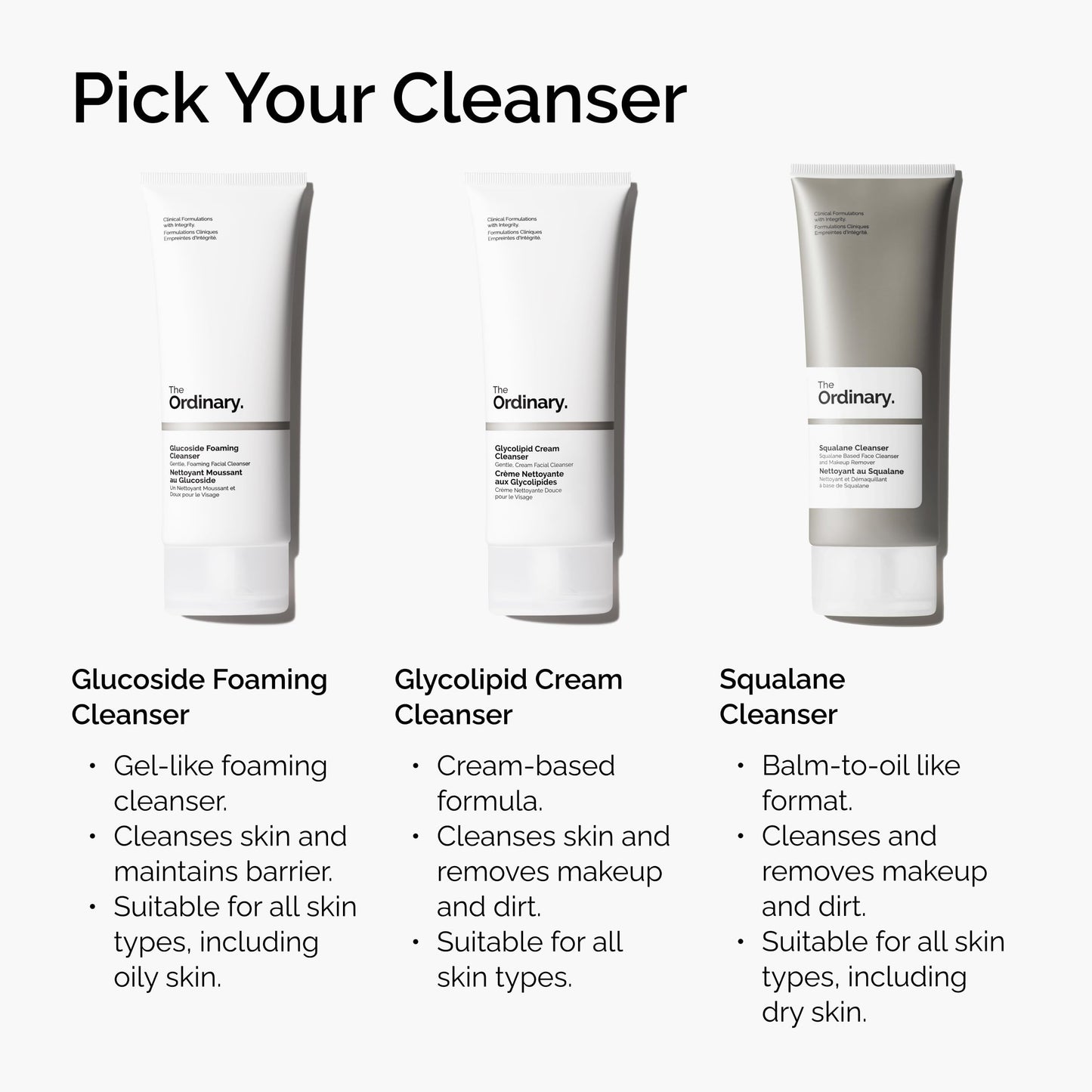 The Ordinary Squalane Cleanser, Hydrating Makeup Remover, Supports Moisture Barrier