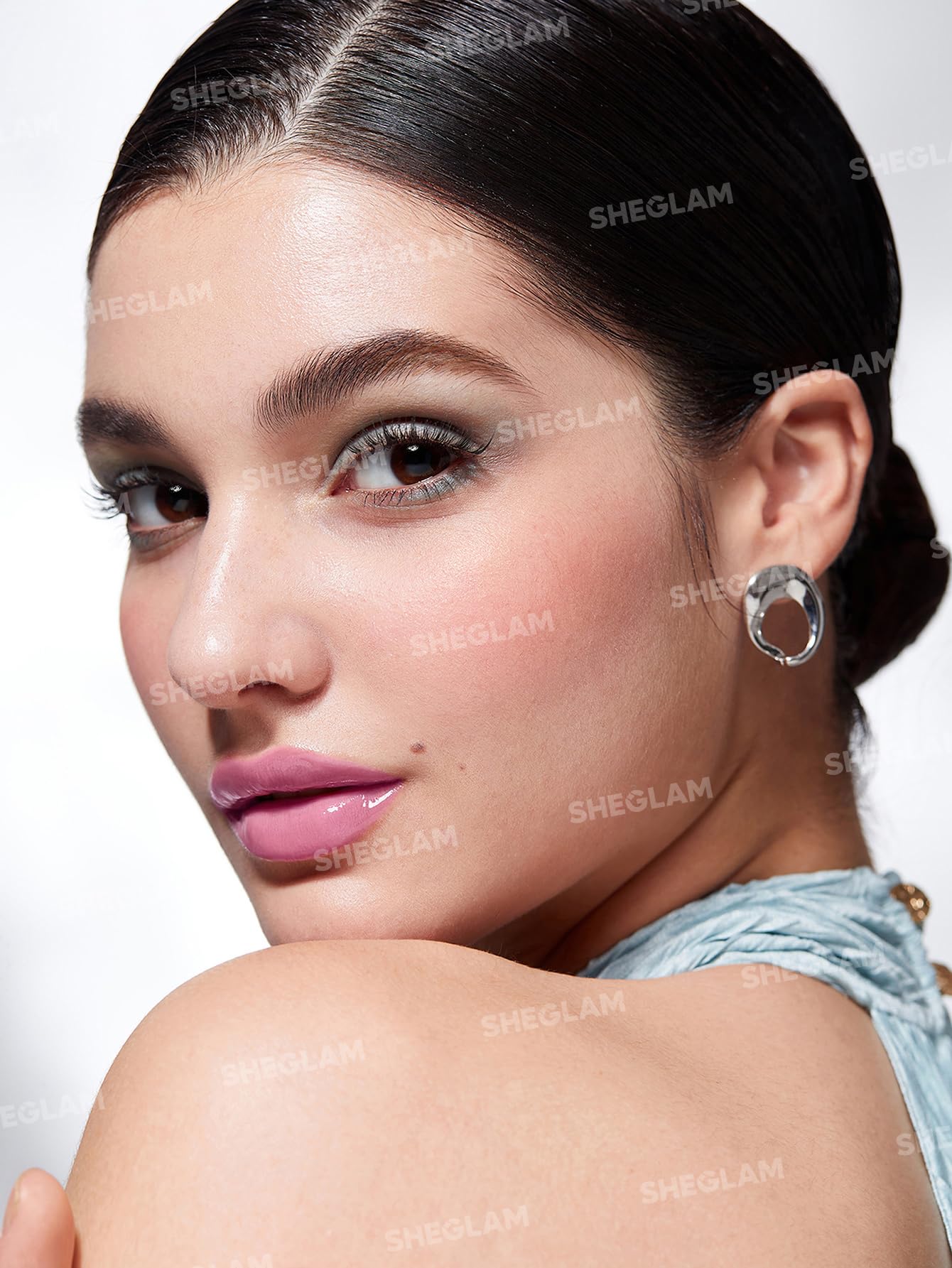 SHEGLAM PoutPerfect Moisturizing Solid Lip Gloss Non Sticky Lipstick with Coconut Oil - Pink Flamingo