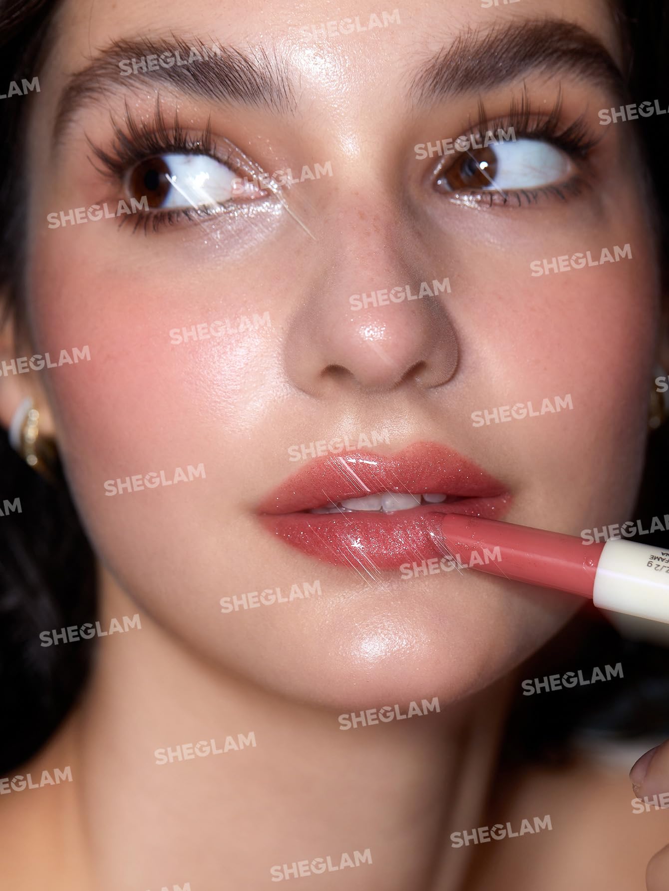SHEGLAM PoutPerfect Moisturizing Solid Lip Gloss Non Sticky Lipstick with Coconut Oil - Pink Flamingo