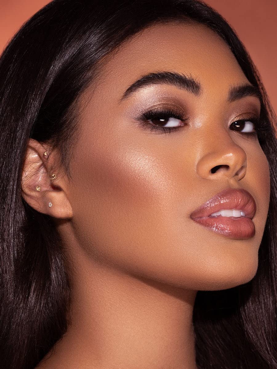 SHEGLAM Glow Bloom Liquid Waterproof Highlighter Long Lasting Cream Highlighter with Shimmer Dewy Finish - Vanilla Frost