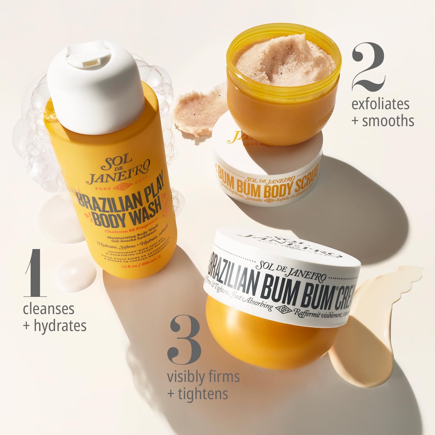 Sol de Janeiro Bum Bum Body Scrub | Exfloiating Body Scrub | 220g/7.8 oz.