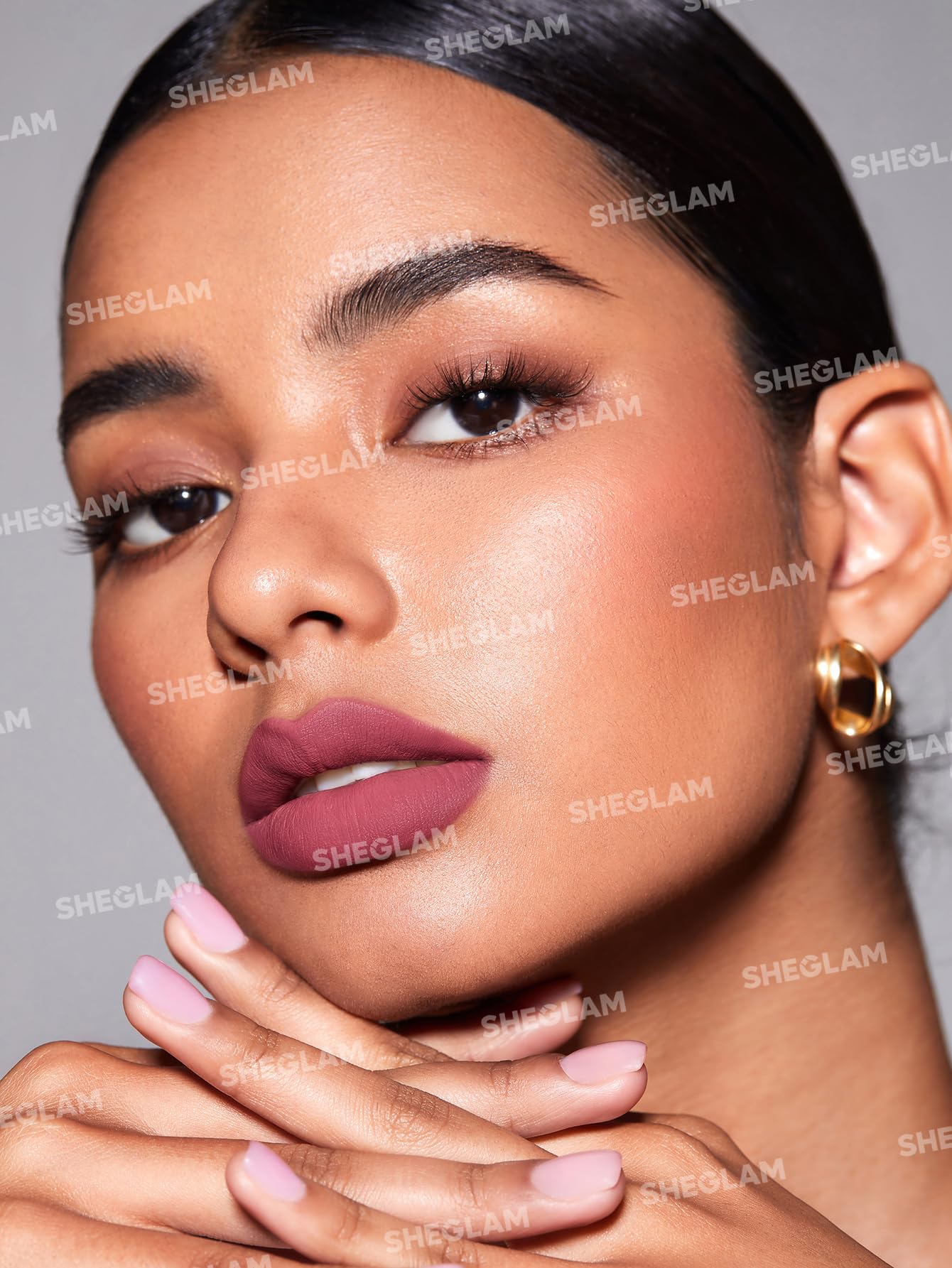 SHEGLAM Lip Liner Creamy Matte Pencil High Pigment Not Easy to Fade Silky Smooth Matte Contour Tint Lip Makeup-Neutral