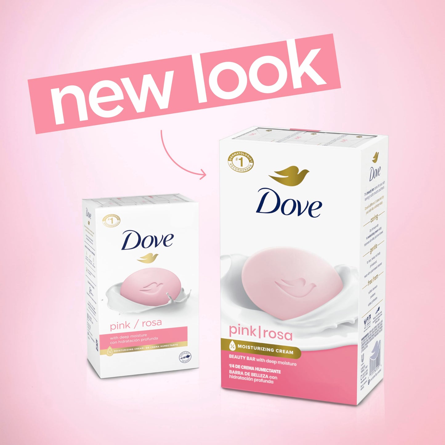 Dove Beauty Bar Soap Glowing Mango & Almond Butters, 8 Bars for Radiant Skin, Illuminates Skin 3.75 oz