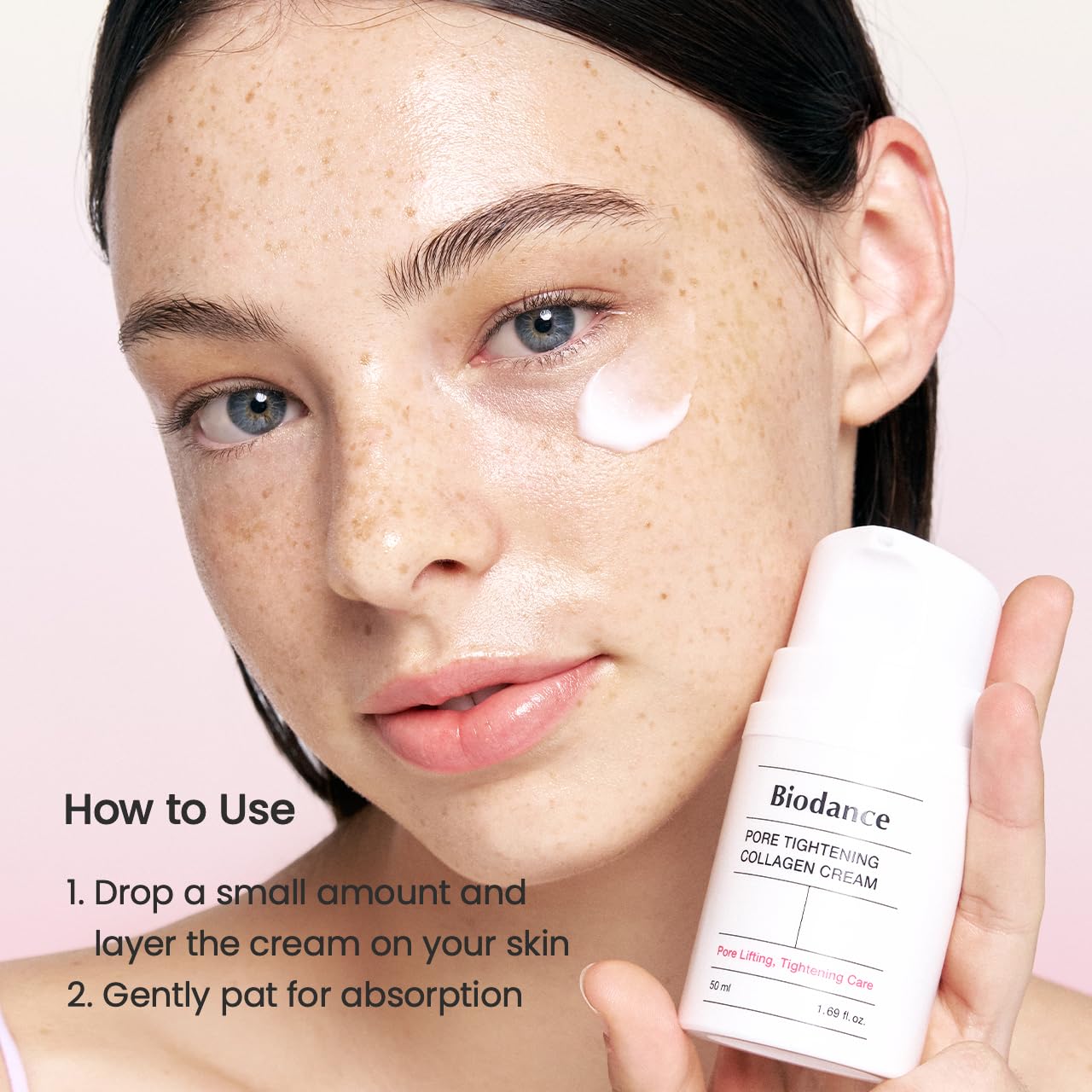 BIODANCE Collagen Cream | Firming Facial Moisturizer with Collagen, Mineral water, Hyaluronic Acid for Face | 1.69 fl.oz, 50ml