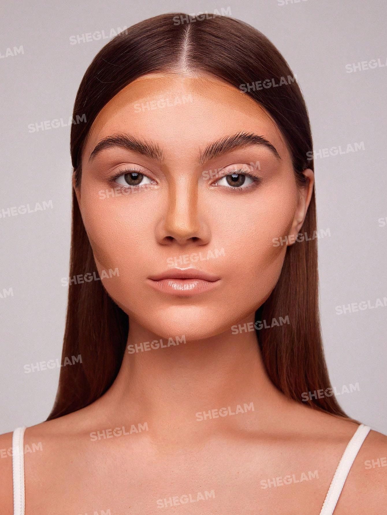 SHEGLAM Snatch 'n' Define Cream Contour Stick Long Lasting Highly Pigmented Sweat Proof Face Bronzer Makeup - Golden Sun