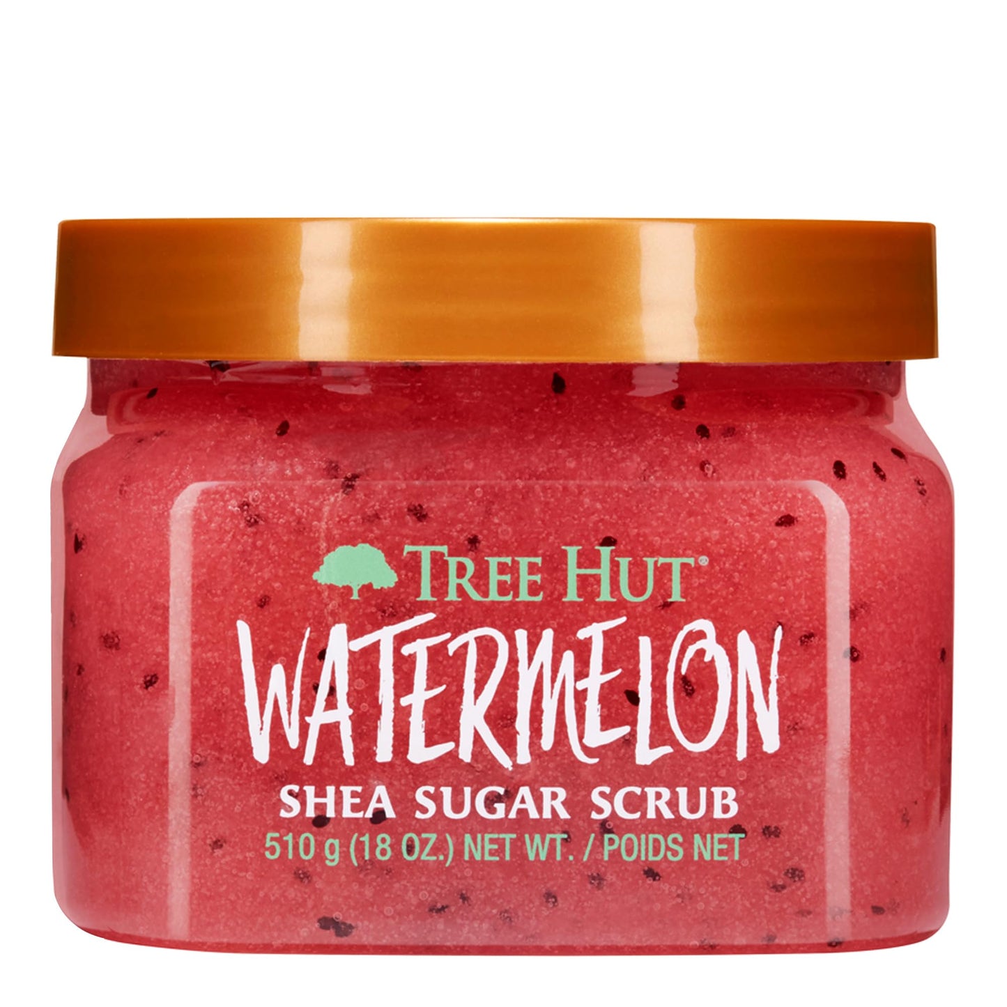 Tree Hut Shea Sugar Scrub - Watermelon - 18 oz - Exfoliating Body Scrub for Smooth, Glowing Skin - Made with Real Sugar and Shea Butter