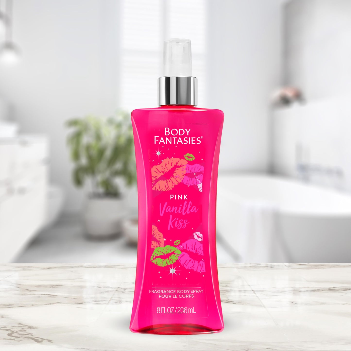 Body Fantasies Signature Fragrance Body Spray, Fresh White Musk, 8 Fluid Ounce