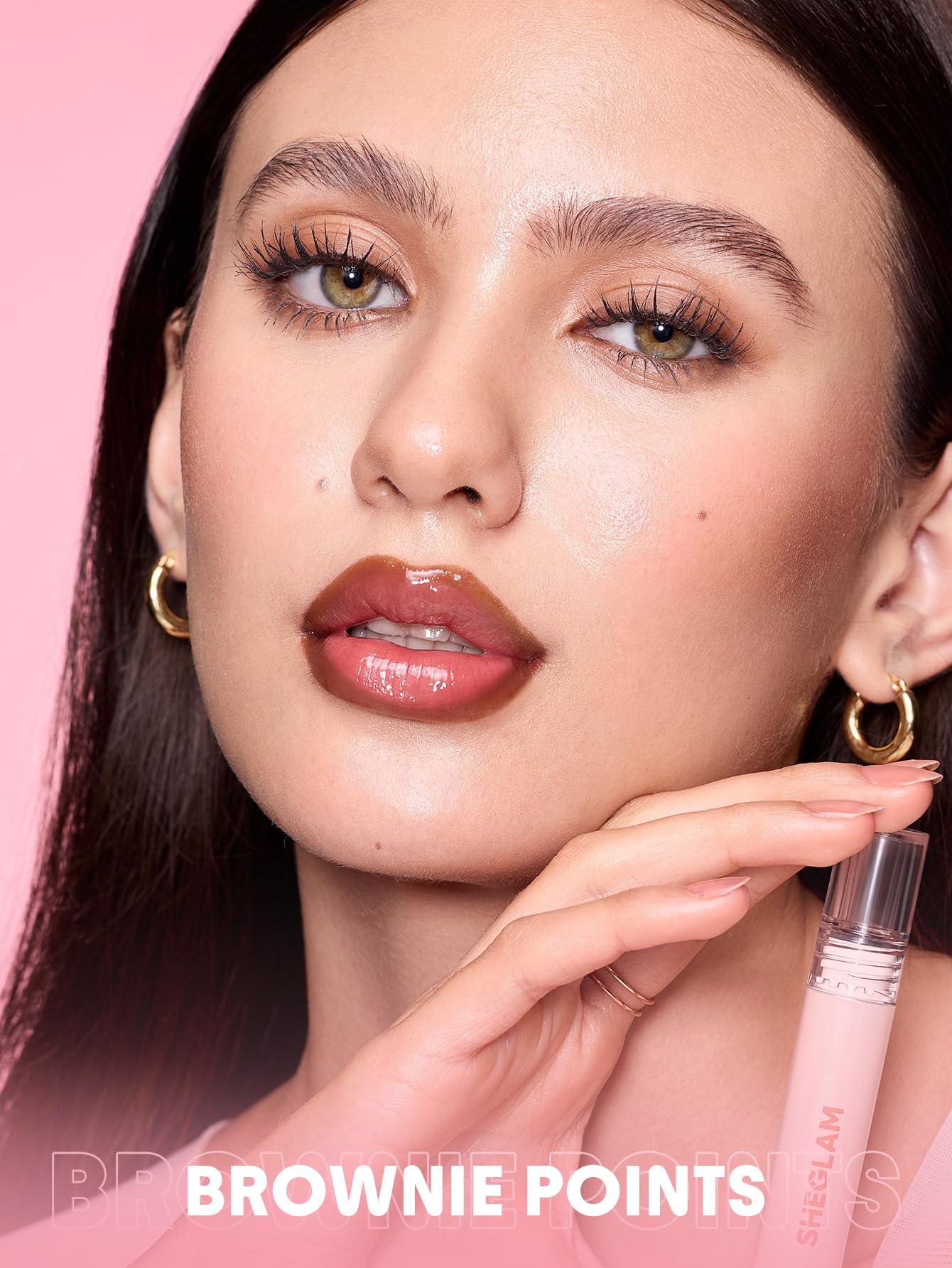 SHEGLAM Fall In Line Peel Off Lip Liner Stain Long Lasting Transfer-proof Nude Lip Tint-Pinky Promise
