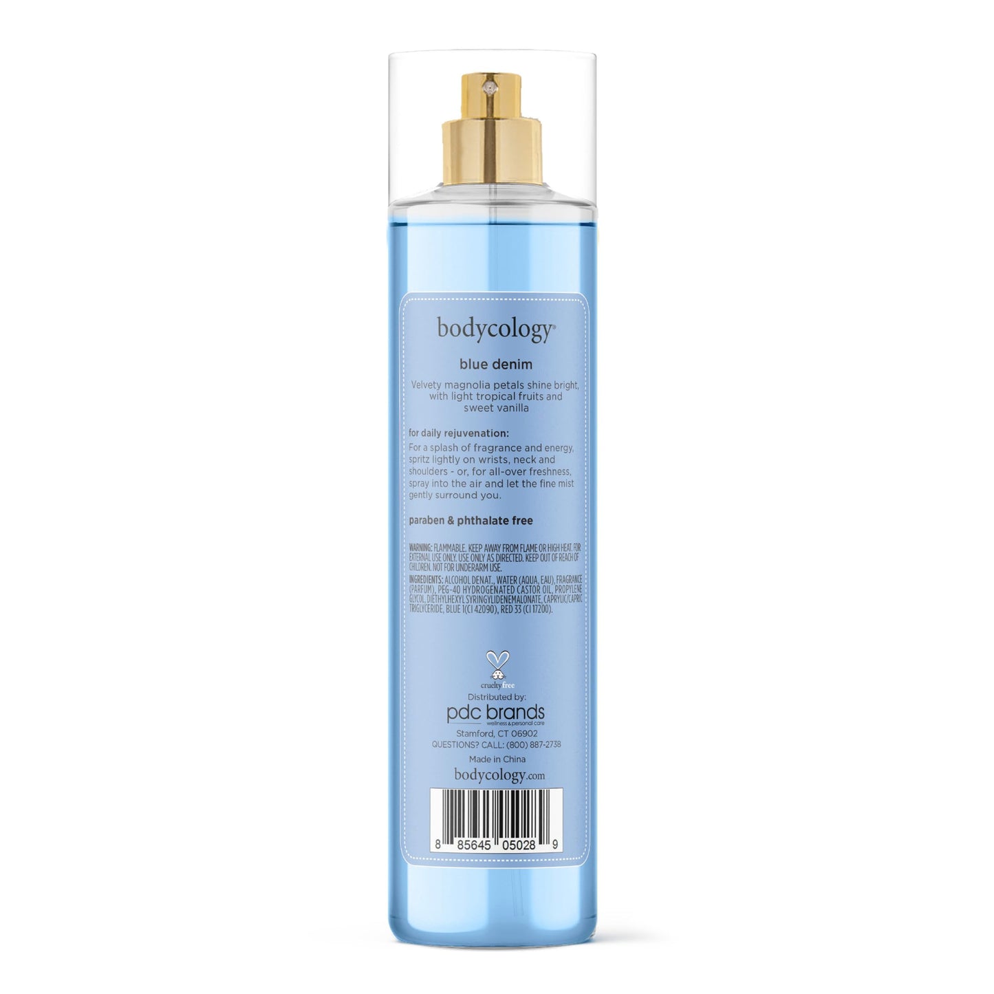 Bodycology Long-Lasting Fragrance Body Mist, Strawberry Cheesecake, 8 fl oz
