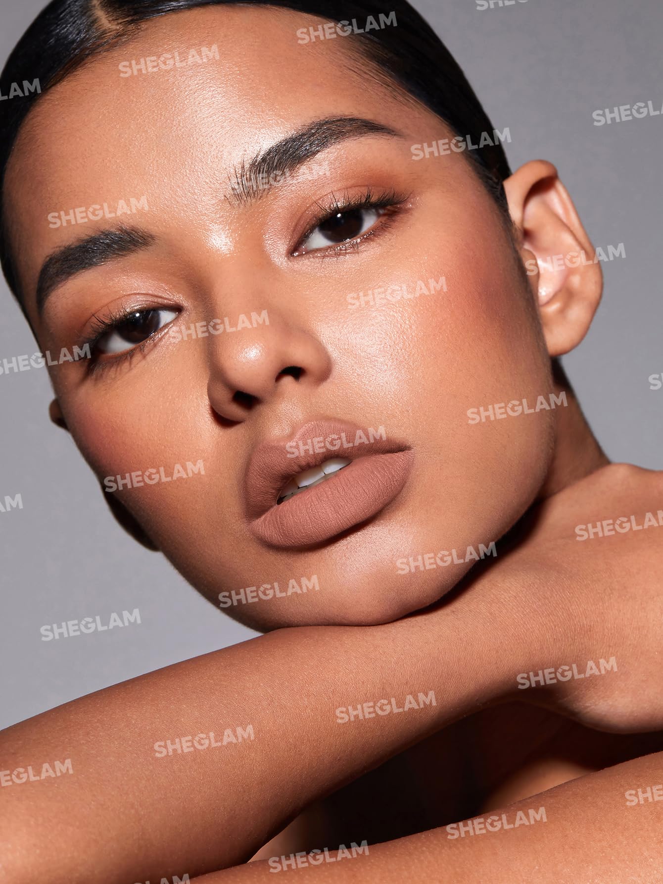 SHEGLAM Lip Liner Creamy Matte Pencil High Pigment Not Easy to Fade Silky Smooth Matte Contour Tint Lip Makeup-Neutral