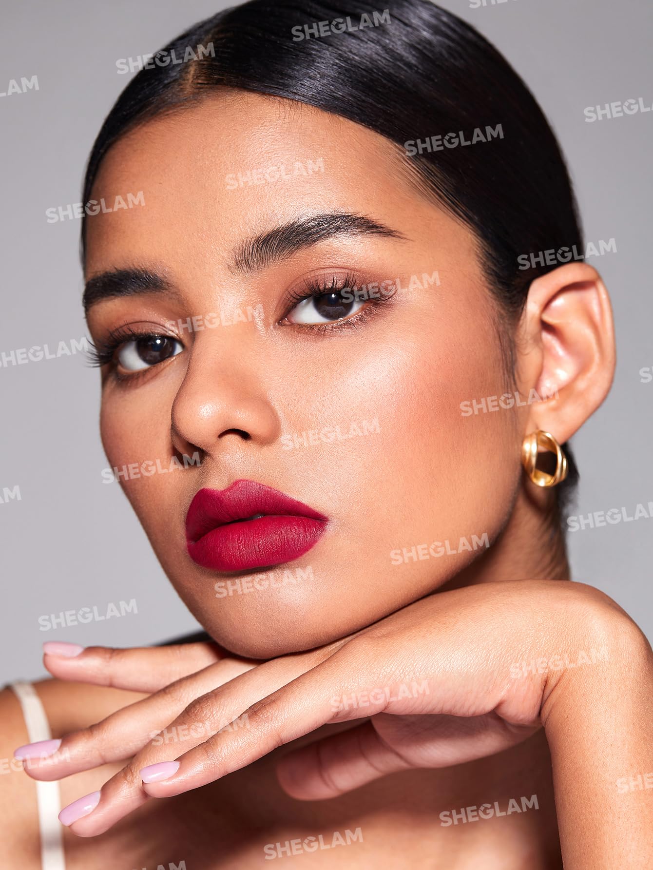 SHEGLAM Lip Liner Creamy Matte Pencil High Pigment Not Easy to Fade Silky Smooth Matte Contour Tint Lip Makeup-Neutral
