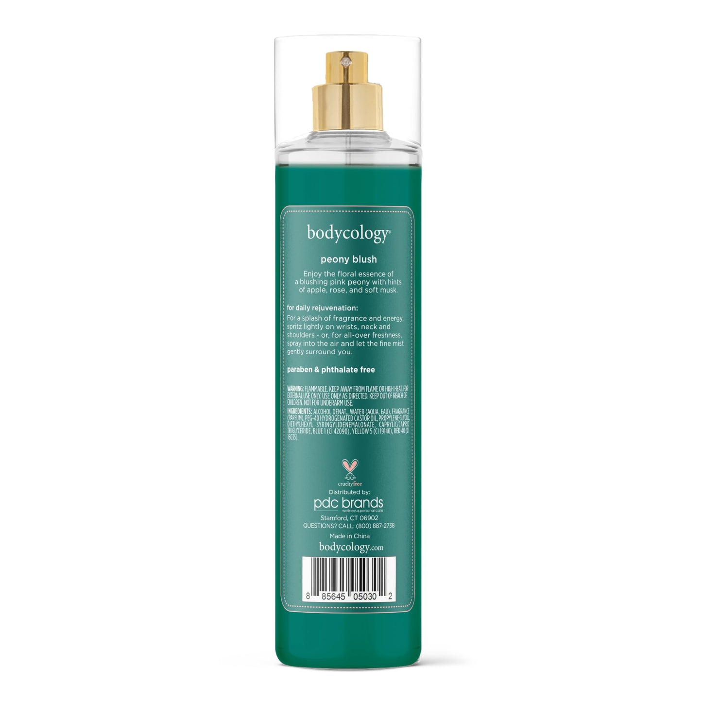 Bodycology Long-Lasting Fragrance Body Mist, Strawberry Cheesecake, 8 fl oz