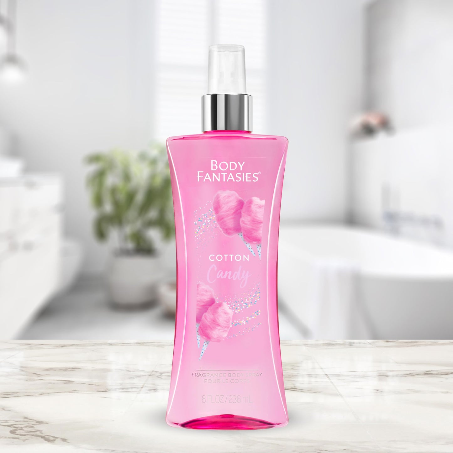 Body Fantasies Signature Fragrance Body Spray, Fresh White Musk, 8 Fluid Ounce