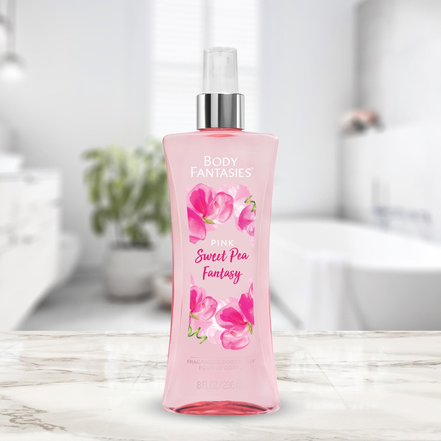 Body Fantasies Signature Fragrance Body Spray, Fresh White Musk, 8 Fluid Ounce