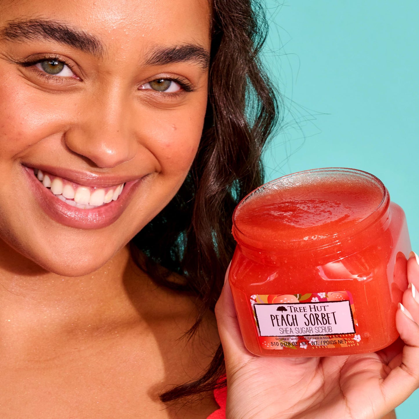 Tree Hut Shea Sugar Scrub - Watermelon - 18 oz - Exfoliating Body Scrub for Smooth, Glowing Skin - Made with Real Sugar and Shea Butter