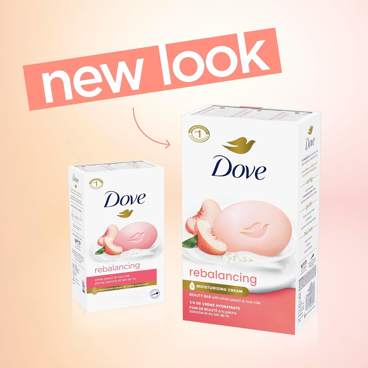 Dove Bar Soap 6 Count Dragon Fruit for Deep Nourishment for Calm, Replenished Skin 3.75 oz