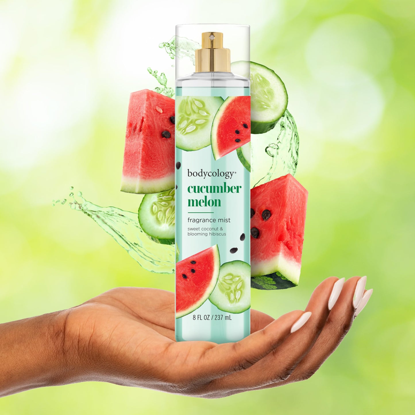Bodycology Long-Lasting Fragrance Body Mist, Strawberry Cheesecake, 8 fl oz