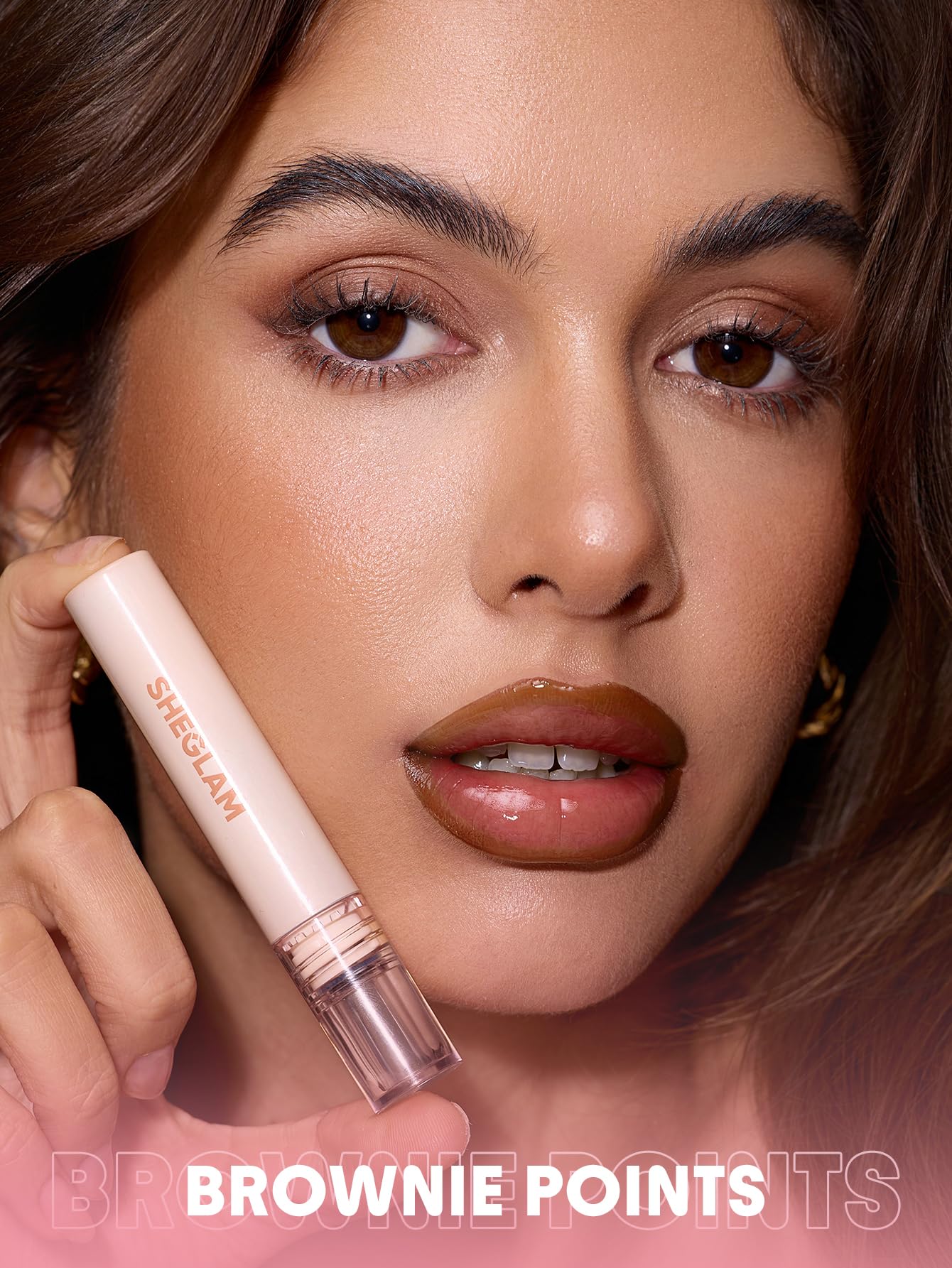SHEGLAM Fall In Line Peel Off Lip Liner Stain Long Lasting Transfer-proof Nude Lip Tint-Pinky Promise
