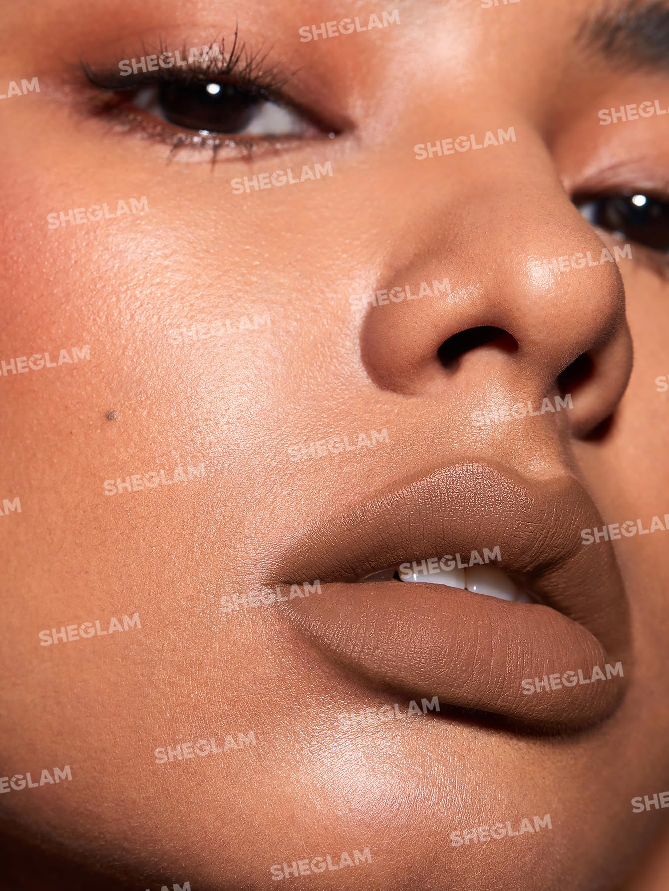 SHEGLAM Lip Liner Creamy Matte Pencil High Pigment Not Easy to Fade Silky Smooth Matte Contour Tint Lip Makeup-Neutral