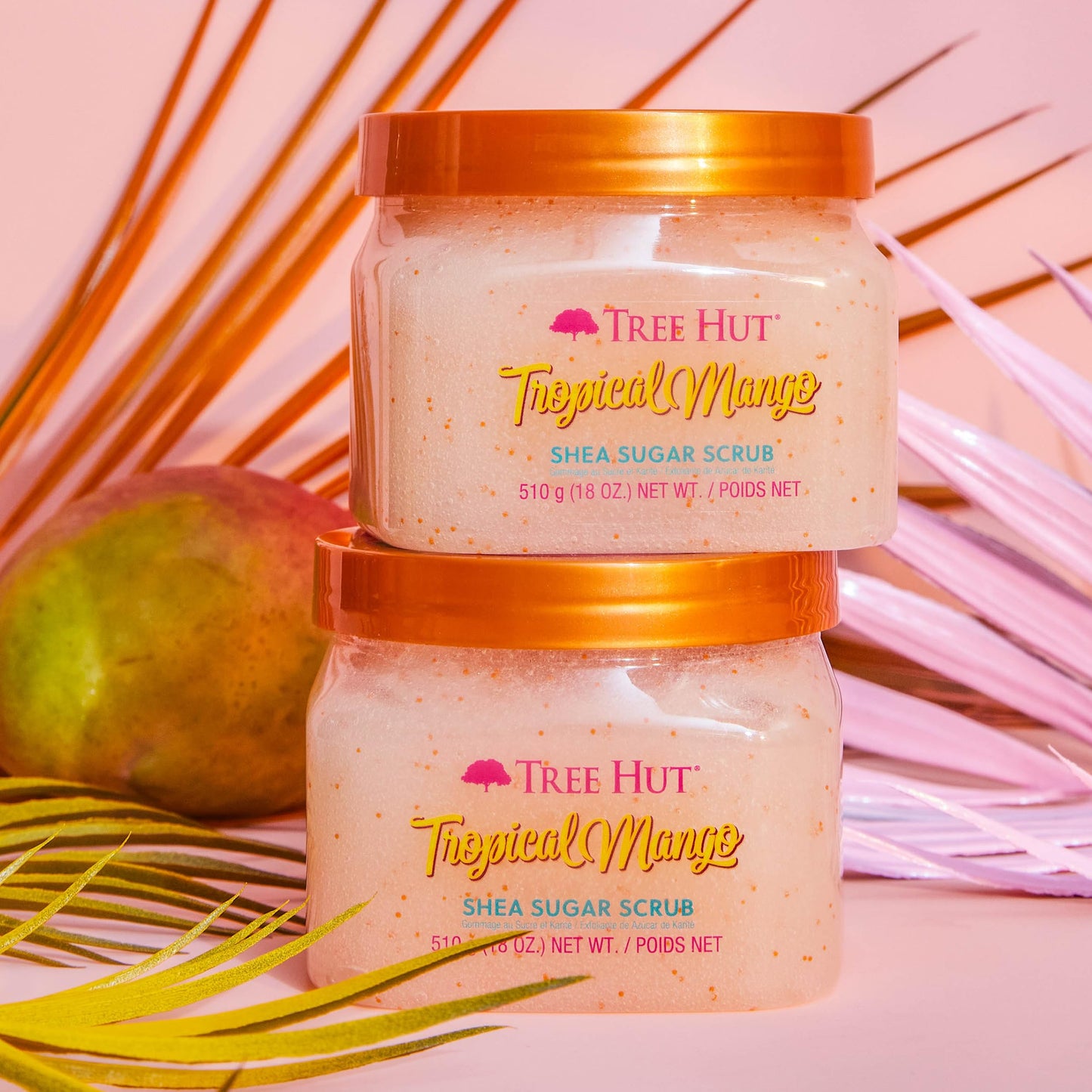 Tree Hut Shea Sugar Scrub - Watermelon - 18 oz - Exfoliating Body Scrub for Smooth, Glowing Skin - Made with Real Sugar and Shea Butter